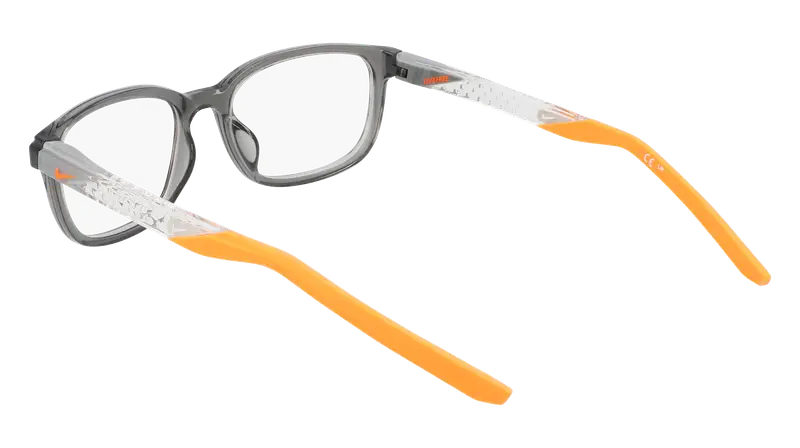 Nike Uomo NIKE 7277 034 Montature da vista Bio-iniettato Grigio Squadrata Normale miniatura 3