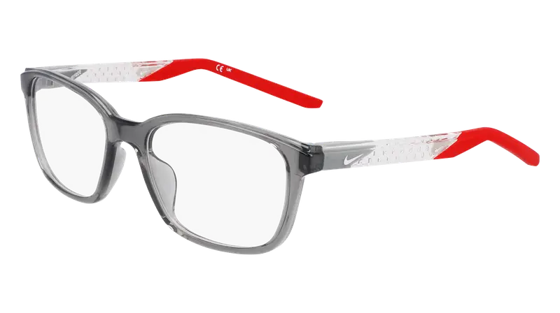 Nike Uomo NIKE 7278 034 Montature da vista Bio-iniettato Grigio  Squadrata Normale