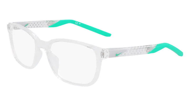 Nike Uomo NIKE 7278 903 Montature da vista Bio-iniettato Trasparente  Squadrata Normale