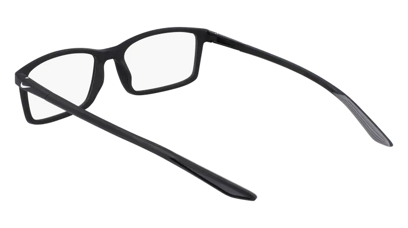 Nike Uomo NIKE 7287 001 Montature da vista Bio-iniettato Nero Squadrata Normale Fotocromatiche miniatura 3