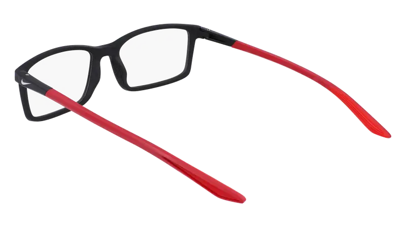 Nike Uomo NIKE 7287 006 Montature da vista Bio-iniettato Nero Squadrata Normale Fotocromatiche miniatura 3