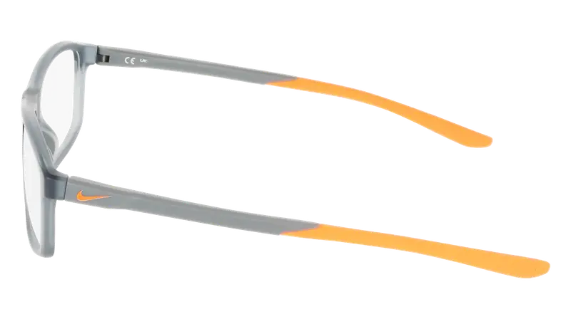 Nike Uomo NIKE 7291 034 Montature da vista Bio-iniettato Grigio Squadrata Normale miniatura 2