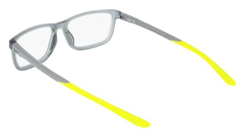 Nike Uomo NIKE 7292 034 Montature da vista Bio-iniettato Grigio Squadrata Normale miniatura 3