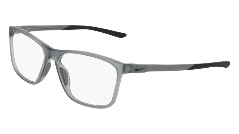 Uomo NIKE 7293 034 Montature da vista Bio-iniettato Grigio Squadrata Normale