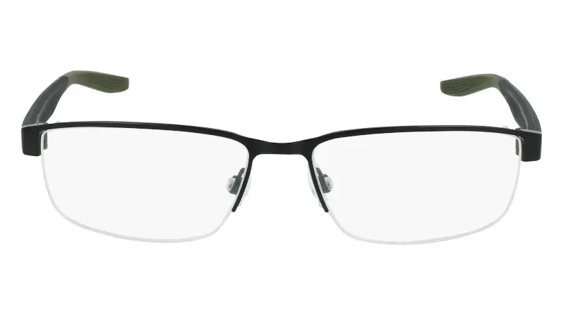 Uomo NIKE 8138 3 Montature da vista Metallo Nero Squadrata Fotocromatiche miniatura 2