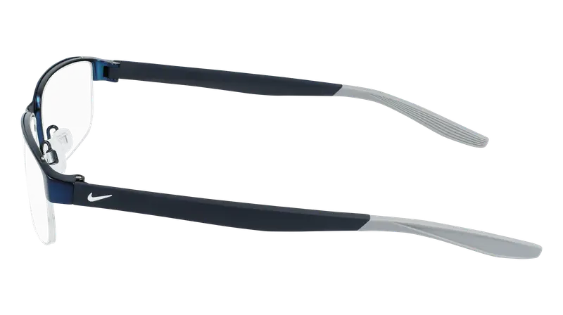 Nike Uomo NIKE 8138 405 Montature da vista Metallo Blu Squadrata Fotocromatiche miniatura 2