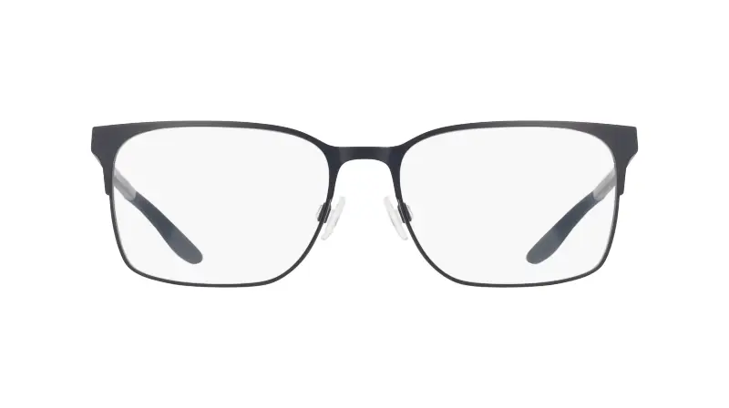 Uomo NIKE 8142 411 Montature da vista Metallo Blu Squadrata Normale miniatura 2