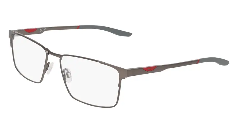 Uomo NIKE 8143 070 Montature da vista Metallo Canna di fucile Squadrata Normale