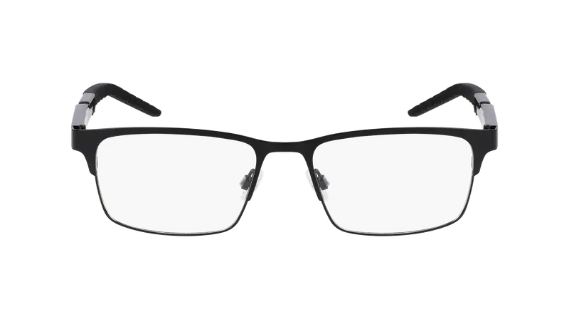 Nike Uomo NIKE 8154 001 Montature da vista Metallo Nero Squadrata Normale Fotocromatiche miniatura 2