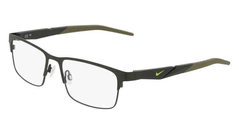 Nike Uomo NIKE 8154 302 Montature da vista Metallo   Squadrata Normale