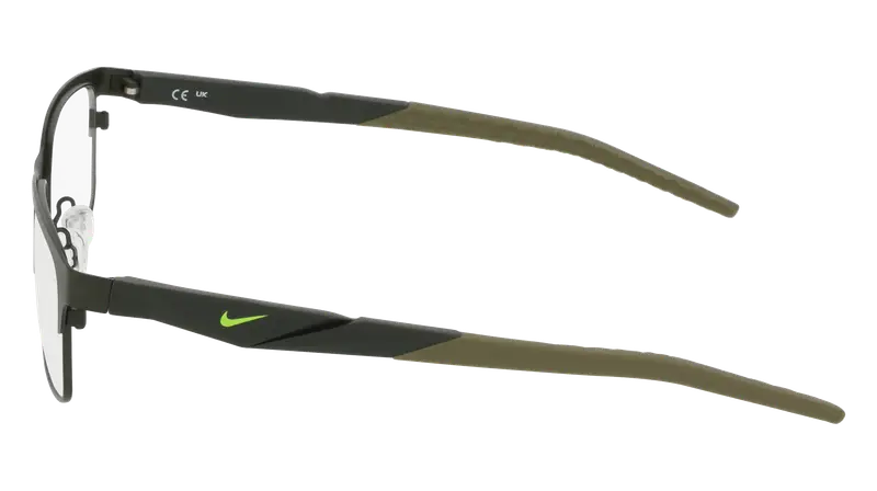 Nike Uomo NIKE 8154 302 Montature da vista Metallo Squadrata Normale miniatura 2