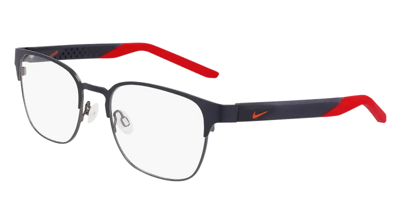 Nike Uomo NIKE 8156 039 Montature da vista Metallo Canna di fucile  Squadrata Normale Normale