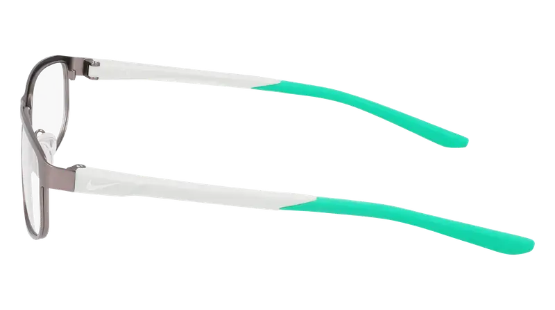 Nike Uomo NIKE 8157 070 Montature da vista Metallo Canna di fucile Squadrata Normale miniatura 2