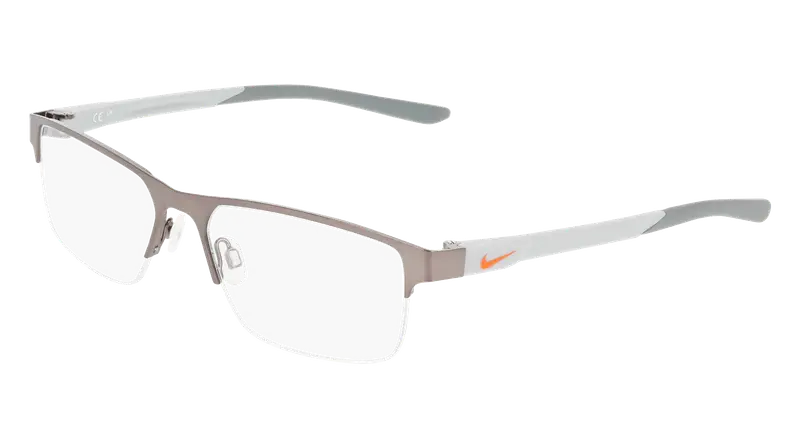 Nike Uomo NIKE 8159 070 Montature da vista Metallo Canna di fucile Squadrata Normale