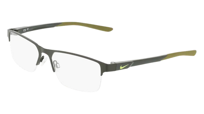 Nike Uomo NIKE 8159 302 Montature da vista Metallo   Squadrata Normale