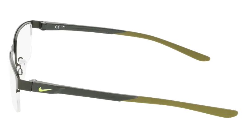 Nike Uomo NIKE 8159 302 Montature da vista Metallo Squadrata Normale miniatura 2