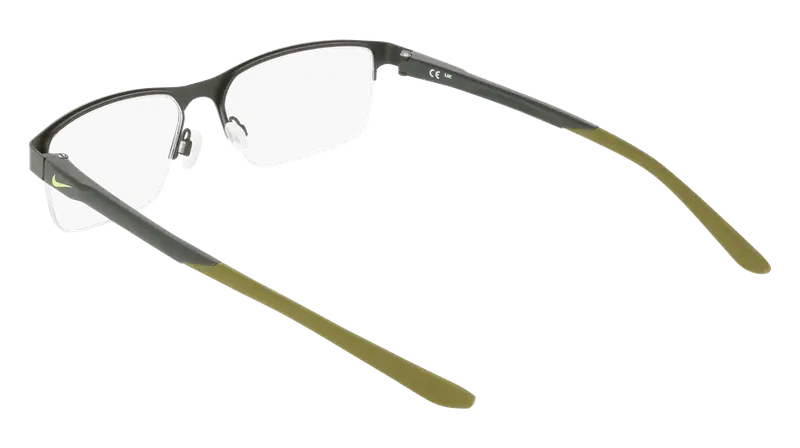 Nike Uomo NIKE 8159 302 Montature da vista Metallo Squadrata Normale miniatura 3