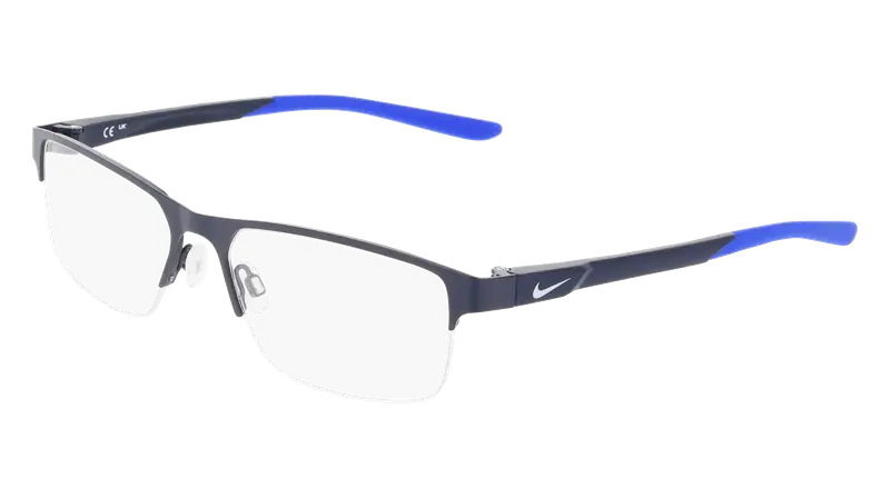 Nike Uomo NIKE 8159 411 Montature da vista Metallo   Squadrata Normale