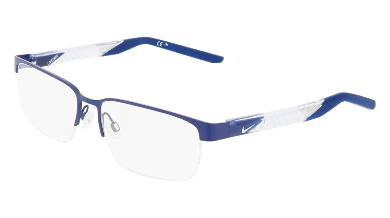 Nike Uomo NIKE 8184 412 Montature da vista Metallo Squadrata Normale