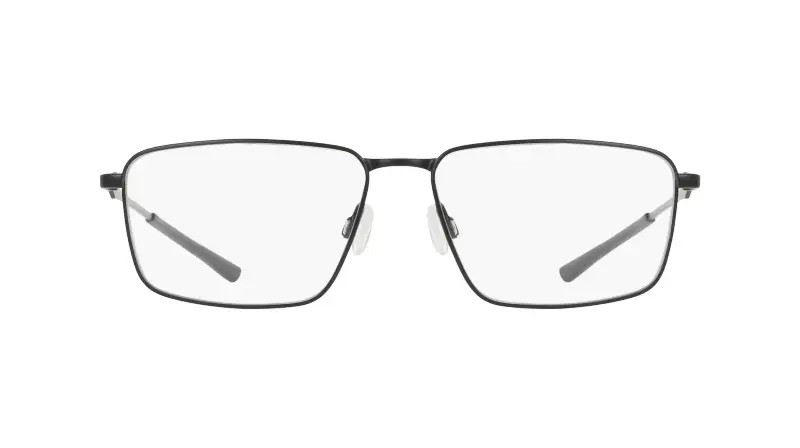 Uomo Nike NIKE 4319 001 Montature da vista Metallo Nero Squadrata Normale miniatura 2