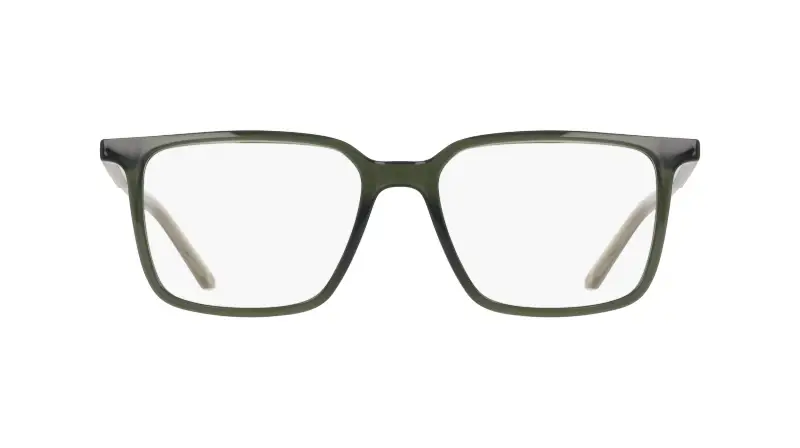 Uomo Nike NIKE 7063 315 Montature da vista Verde Squadrata Normale miniatura 2