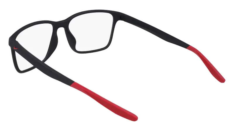 Uomo Nike NIKE 7117 006 Montature da vista Eco pet Nero Squadrata Normale Fotocromatiche miniatura 3