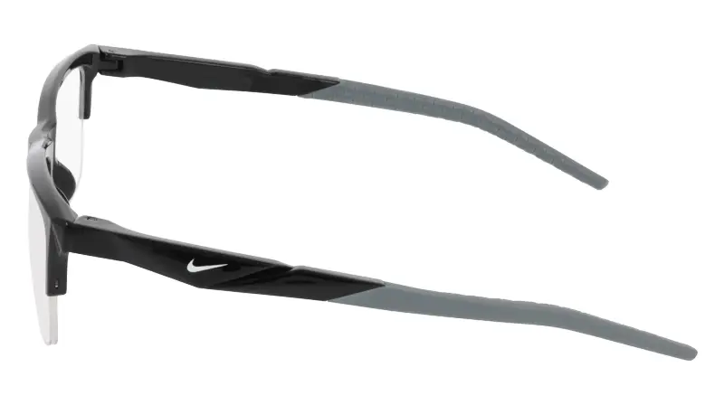 Uomo Nike NIKE 7279 001 Montature da vista Bio-iniettato Nero Squadrata Normale miniatura 3