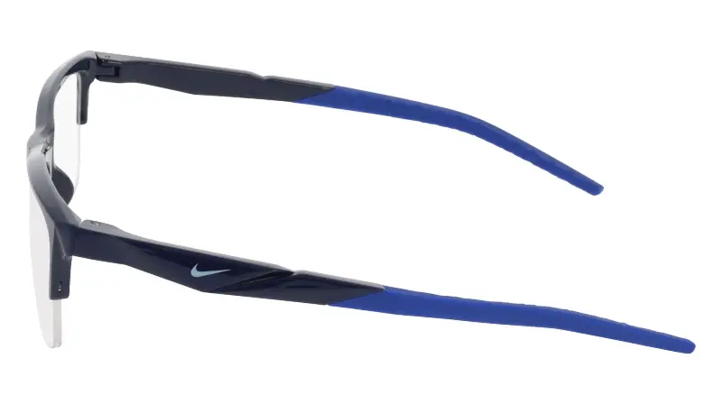 Uomo Nike NIKE 7279 410 Montature da vista Bio-iniettato Blu Squadrata Normale miniatura 3