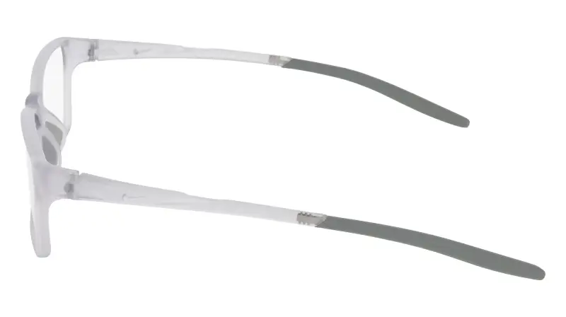 Uomo Nike NIKE 7410 030 Montature da vista Bio-iniettato Grigio Squadrata Normale miniatura 3