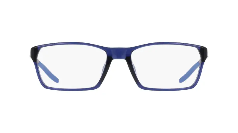 Uomo Nike NIKE 7410 410 Montature da vista Bio-iniettato Blu Squadrata Normale miniatura 2