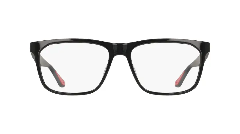 Uomo Nike NIKE 7414 006 Montature da vista Bio-iniettato Nero Squadrata Normale miniatura 2