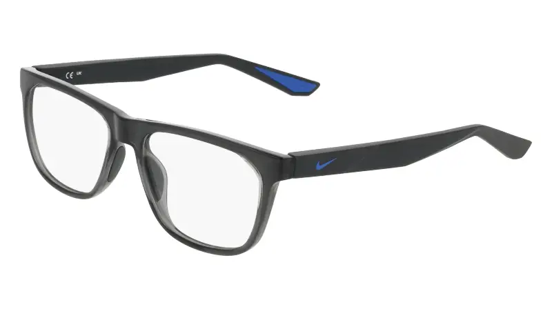 Uomo Nike NIKE 7414 033 Montature da vista Bio-iniettato Grigio Squadrata Normale