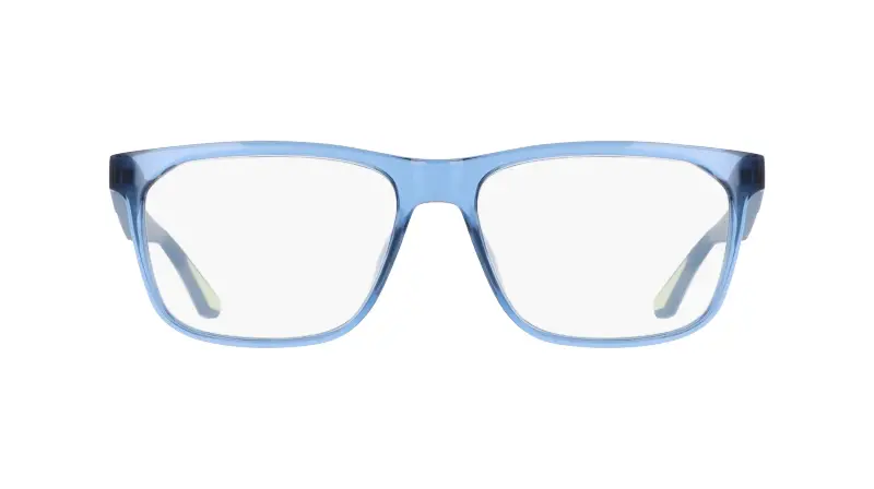 Uomo Nike NIKE 7414 425 Montature da vista Bio-iniettato Azzurro Squadrata Normale miniatura 2