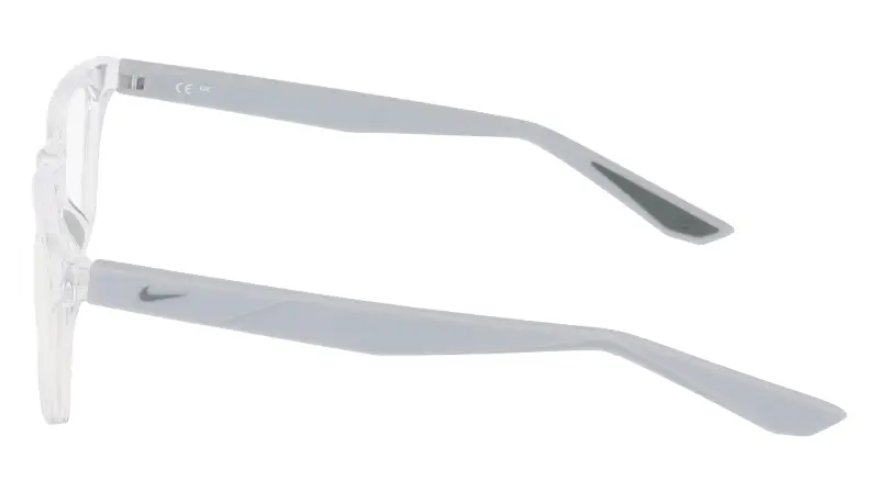Uomo Nike NIKE 7414 900 Montature da vista Bio-iniettato Trasparente Squadrata Normale miniatura 3
