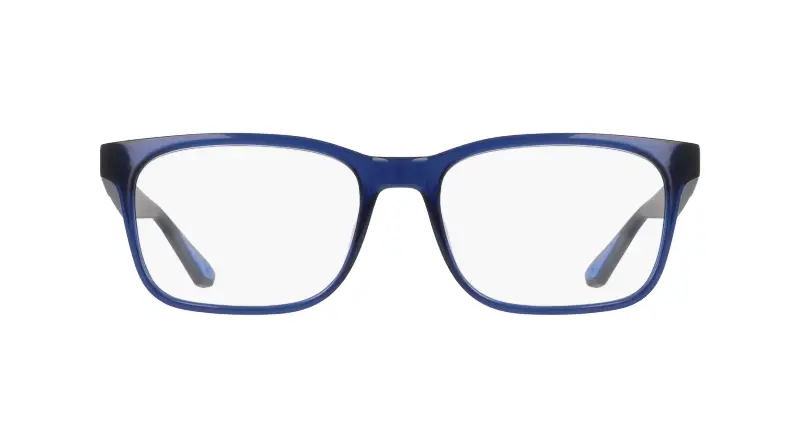 Uomo Nike NIKE 7415 410 Montature da vista Bio-iniettato Blu Squadrata Normale miniatura 2