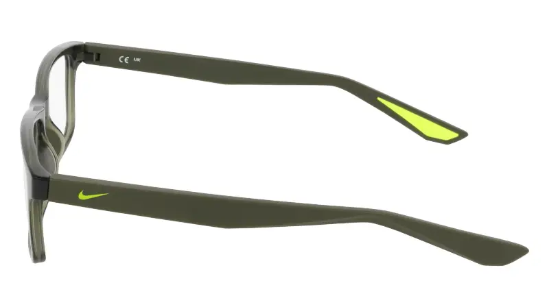 Uomo Nike NIKE 7416 315 Montature da vista Bio-iniettato Verde Squadrata Normale miniatura 3