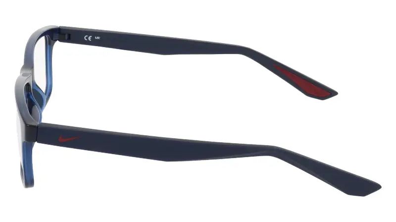 Uomo Nike NIKE 7416 410 Montature da vista Bio-iniettato Blu Squadrata Normale miniatura 3