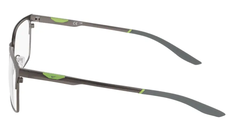 Uomo Nike NIKE 8142 070 Montature da vista Metallo Canna di fucile Squadrata Normale miniatura 3