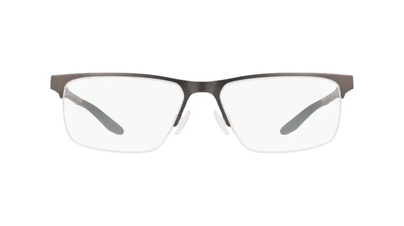 Uomo Nike NIKE 8144 070 Montature da vista Metallo Canna di fucile Squadrata Normale miniatura 2