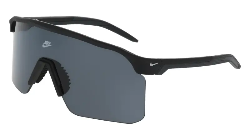 Uomo Nike NIKE EXPEDITION SHIELD IB6562X 010 Occhiali da sole Bio-iniettato Nero Grigio Maschera Normale