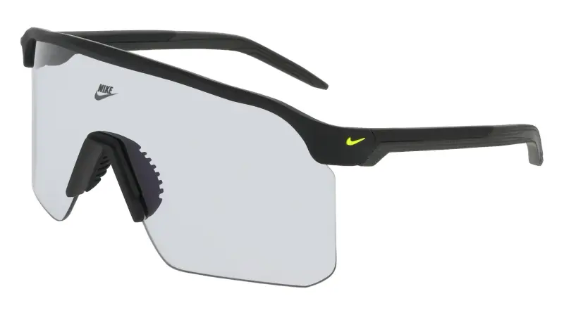 Uomo Nike NIKE EXPEDITION SHIELD PH IR4361X 010 Occhiali da sole Bio-iniettato Nero Grigio Maschera Normale