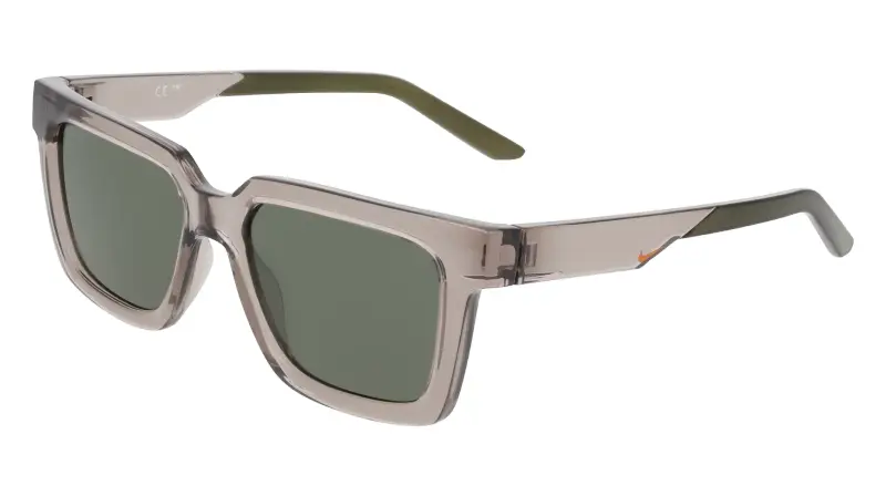 Uomo Nike NIKE TIDE COSMIC IB3681X 009 Occhiali da sole Iniettato Grigio Verde Squadrata Normale