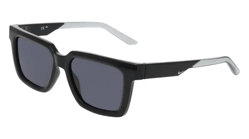 Uomo Nike NIKE TIDE COSMIC N IU8106X 010 Occhiali da sole Iniettato Nero Grigio Squadrata Normale