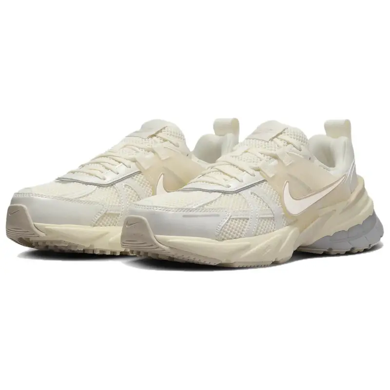 V2K Run Avorio Pallido Sneakers da Donna Crema Latte di Cocco Sabbia Deriva HQ1512-110 38 miniatura 3