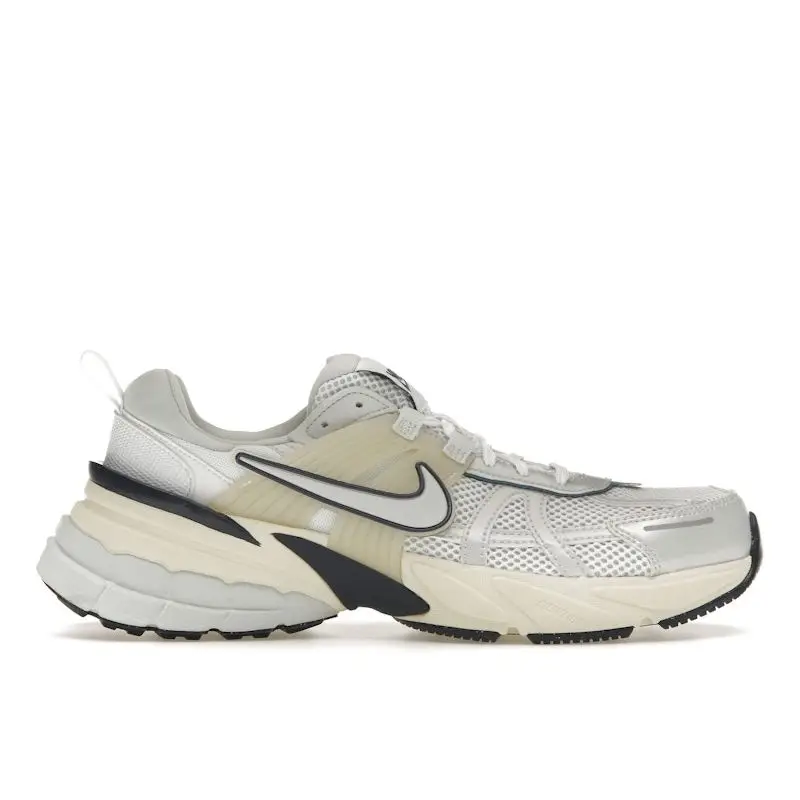 V2K Run Bianco Blu Notte Sneakers da Donna Argento Chiaro Grigio Fotone Bianco Ottico FD0736-102 42