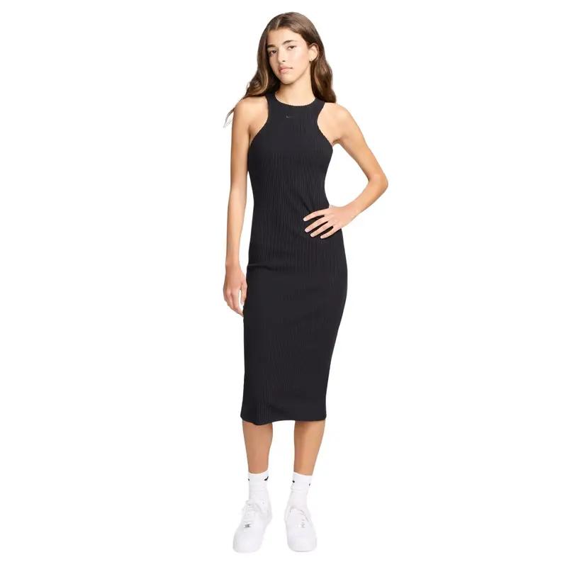 Vestito aderente da donna Nike Chill Knit Noir