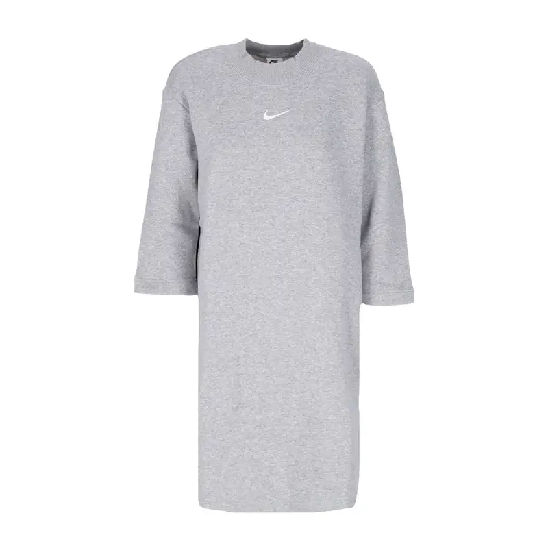 Vestito Donna Sportswear Phoenix Fleece 3/4 Oversized Sleeve Dress Dk Grey Heather/sail