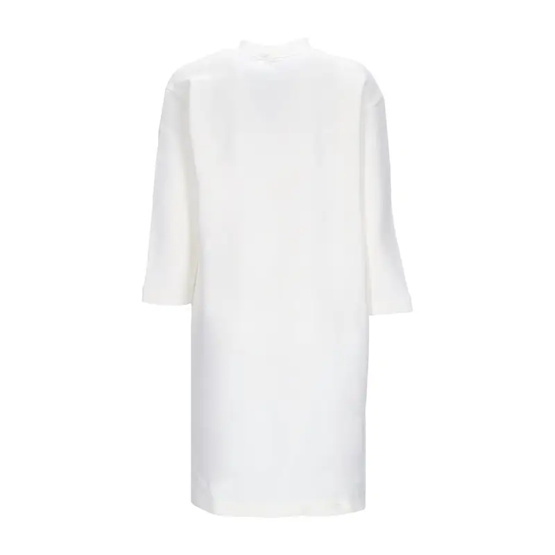 Vestito Donna Sportswear Phoenix Fleece 3/4 Oversized Sleeve Dress Sail/black