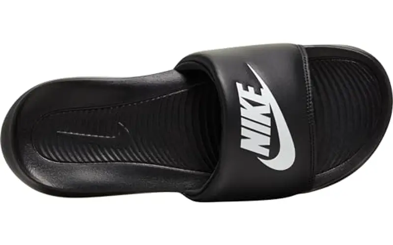 Nike Victori One, Scarpe da spiaggia e piscina Donna, Nero Black White Black, 38 EU miniatura 3