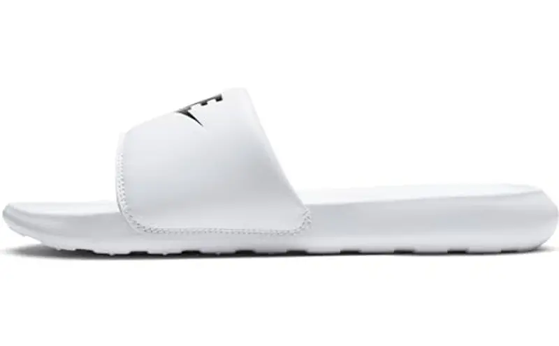 Nike Victori One, Scarpe da spiaggia e piscina Uomo, Bianco Black White, 42.5 EU